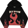 Heron Preston Heron Flames Hoodie