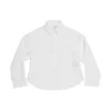 Button-Down Collar White Shirt
